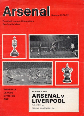 Match programme